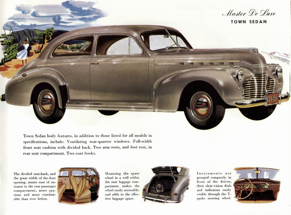1941 Chevrolet Full-Line Brochure Page 3